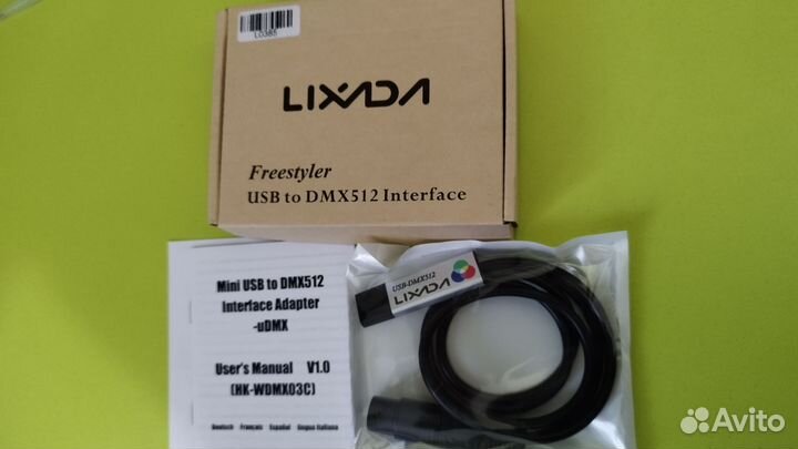 Usb - Dmx 512 адаптер переходник новый