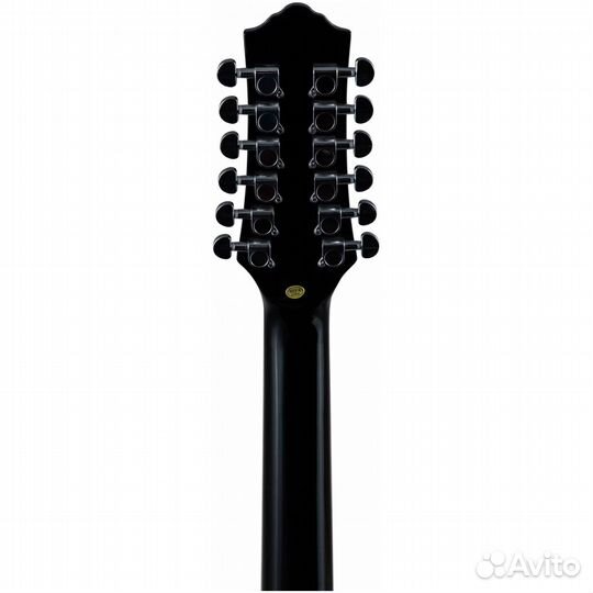 Электроакустическая гитара Flight D-200/12 BK EQ