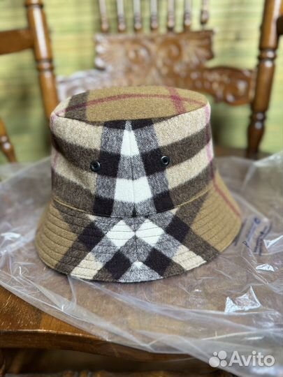 Шерстяная панама Burberry оригинал