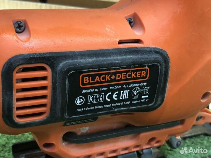 Лобзик black decker bdcjs18 H1 18V