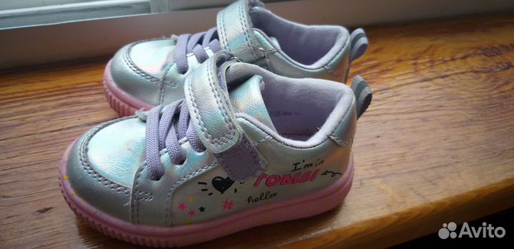 Ботинки tombi для девочки 21 размер