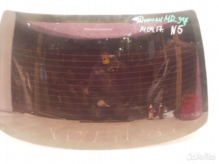 Стекло заднее Geely MK 2007