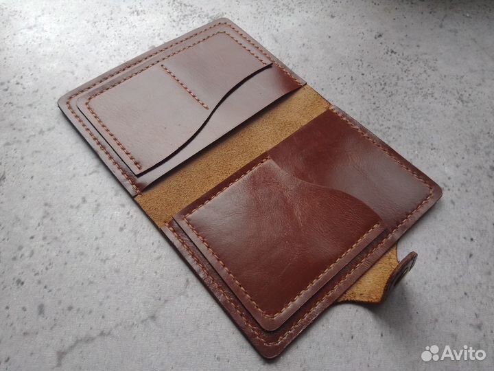 Обложка для автодокументов кожа