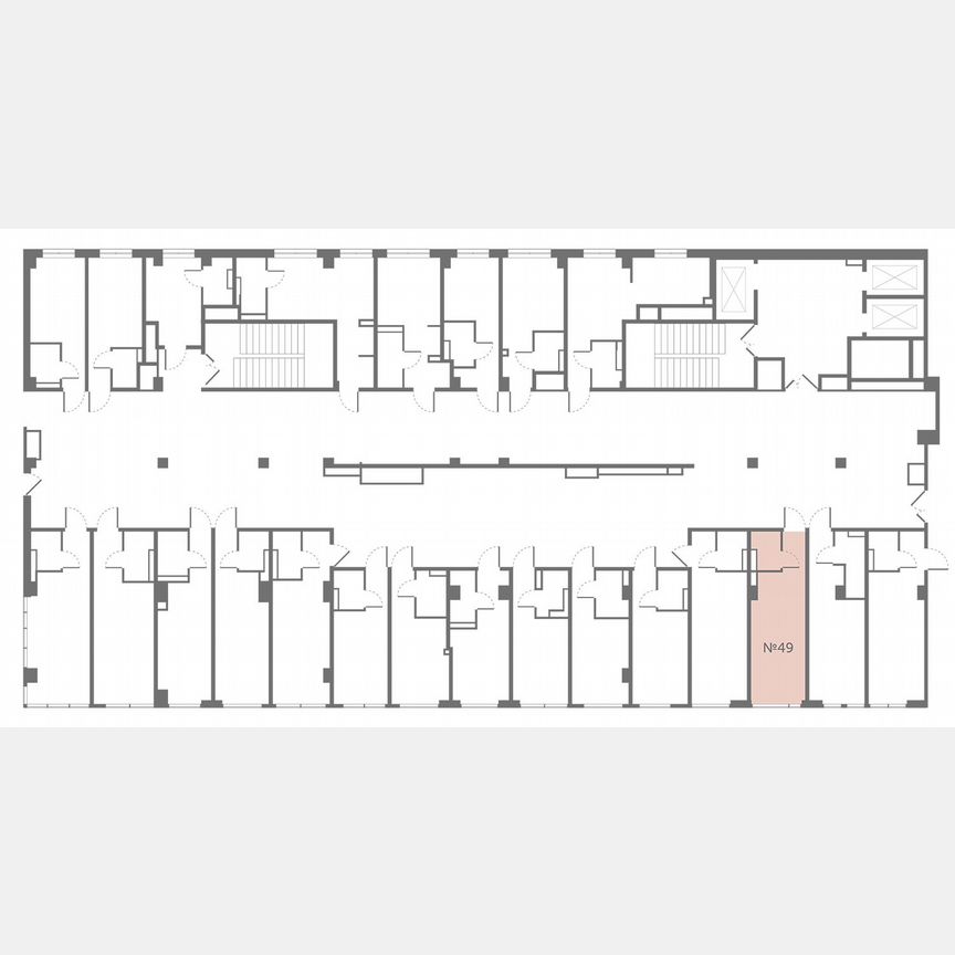 1-к. апартаменты, 19,5 м², 2/13 эт.