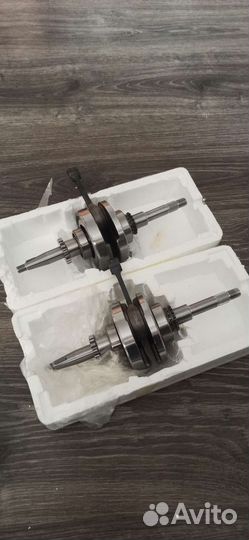 Коленвал на скутер 139QMB 16/22 зуба, Honda dio