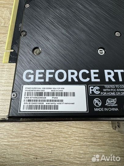 Palit Geforce RTX 4070 Super Dual 12gb