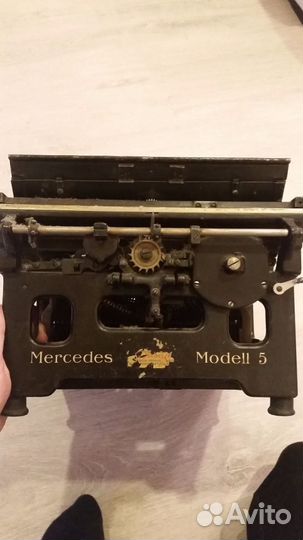 Печатная машинка mercedes modell 5