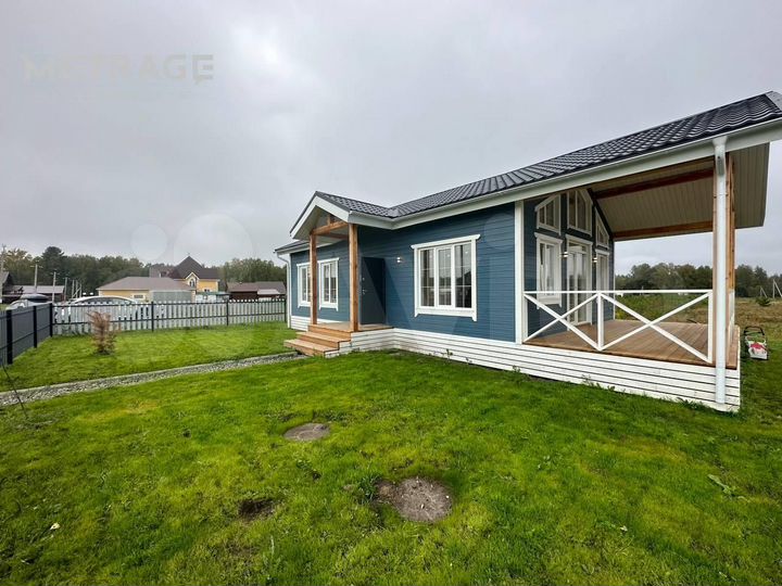 Коттедж 98 м² на участке 8 сот.