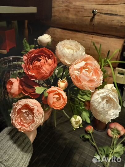 Букет ранункулюсы Икеа 5шт