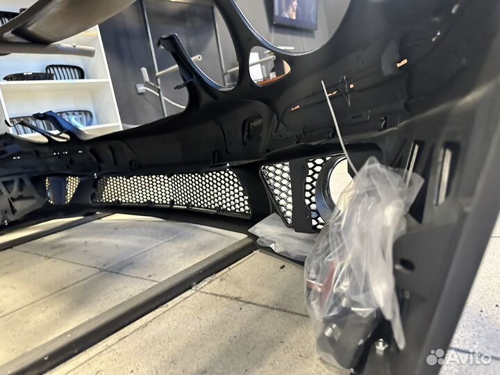 Mercedes benz w211 передний бампер 6.3