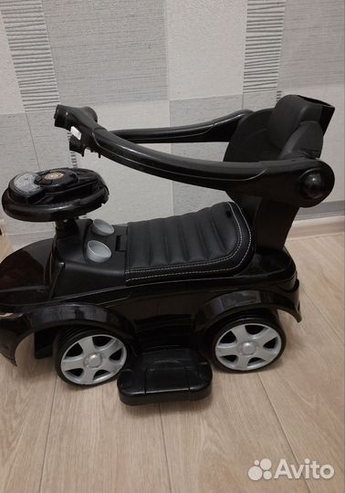 Детская машинка Land Rover с родительской ручкой