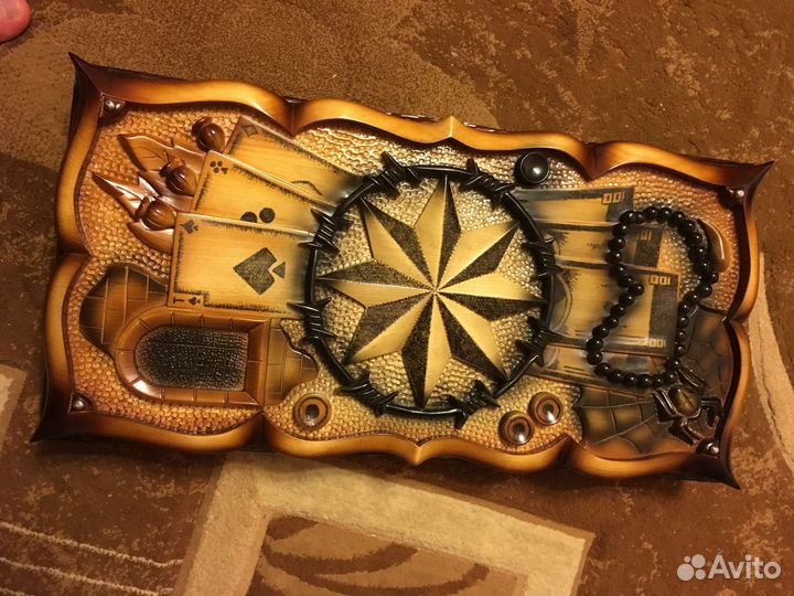 Нарды ручной работы