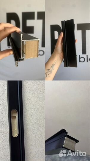 Скрытые двери под покраску