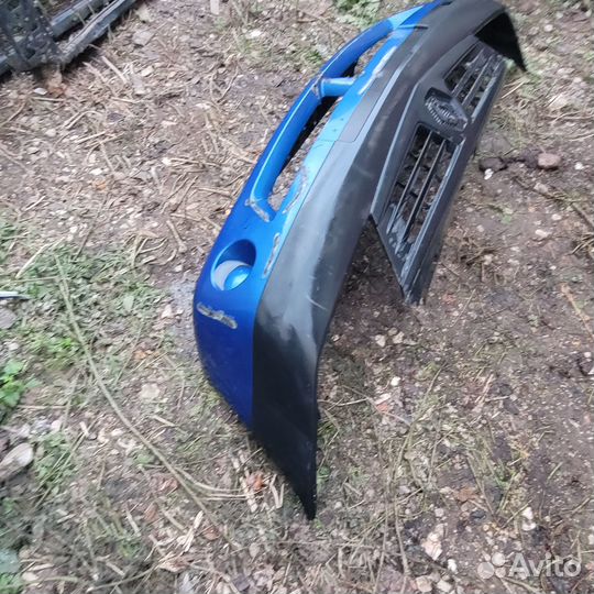 Передний бампер рено логан 1 дорест