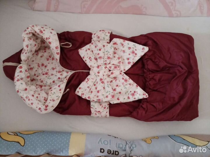 Конверт на выписку для девочки весна