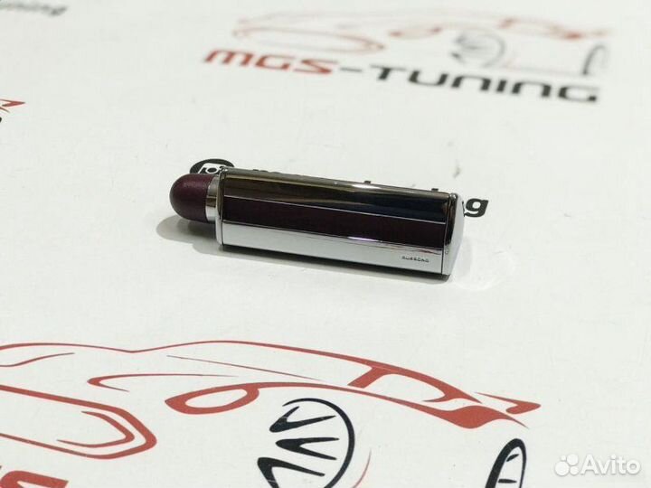 Табличка под номер телефона в авто (бордовая)