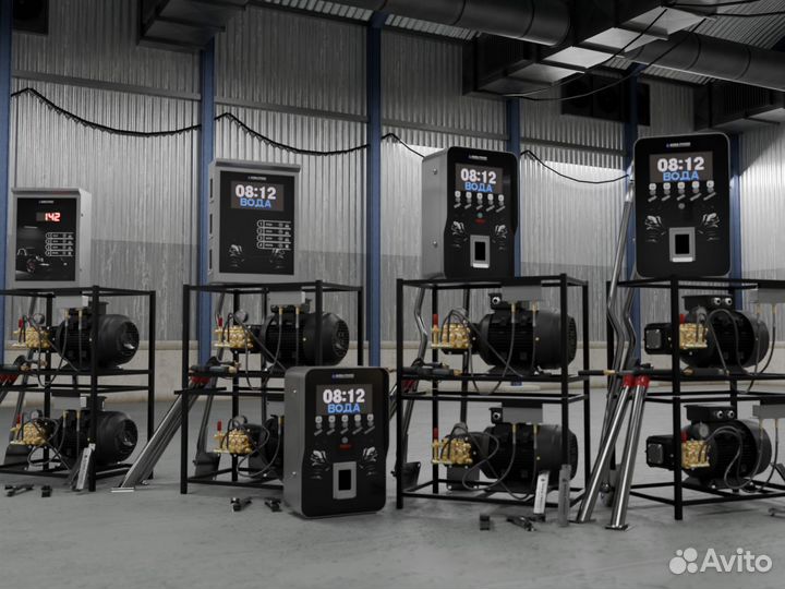 Автомойка самообслуживания luxwash 594