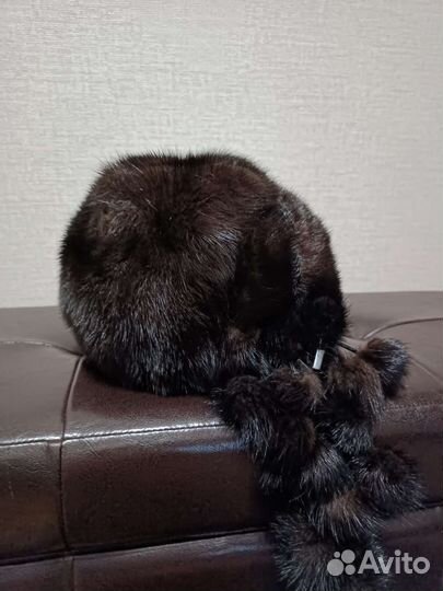 Шапка норковая женская