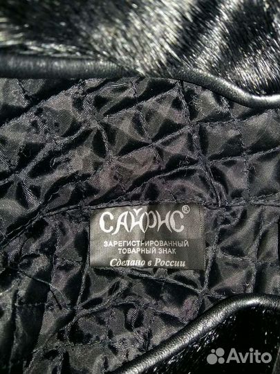 Меховая мужская кепка