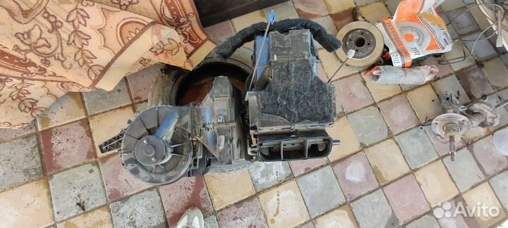 Печка с концертом в раб. Сост на skoda rapid