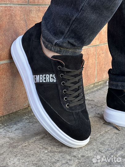 Кеды мужские bikkembergs замшевые