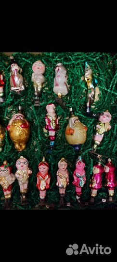 Елочные игрушки СССР
