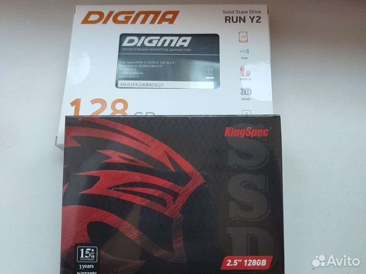SSD 128\240\512/1TB (новые)