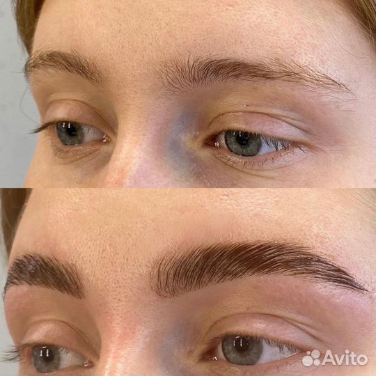 Брови, Ламинирование, Макияж