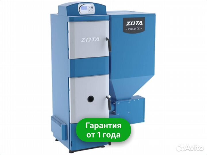 Отопительный пеллетый котел Zota Pellet S 130