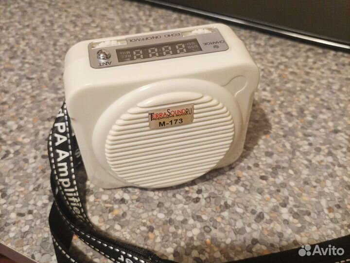 Мегафон поясной, усилитель голоса 15Вт Terra sound