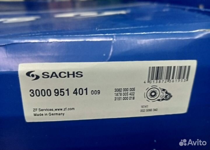 Сцепление Sachs змз 405 406 Волга Газель Соболь