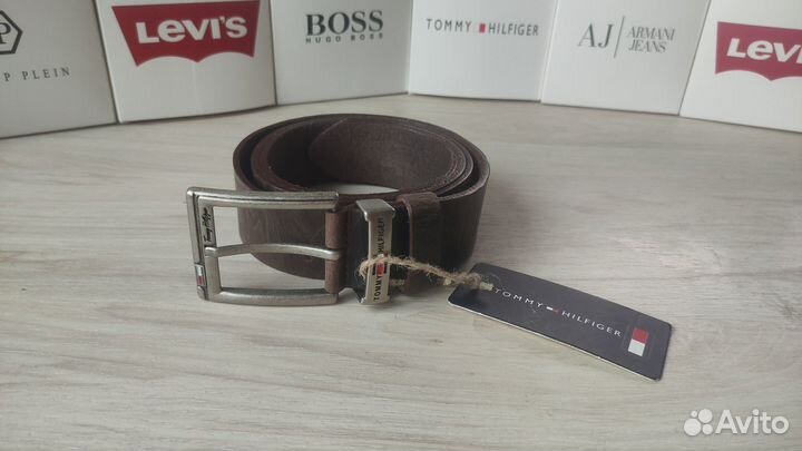 Кожаный ремень Tommy Hilfiger 125 см
