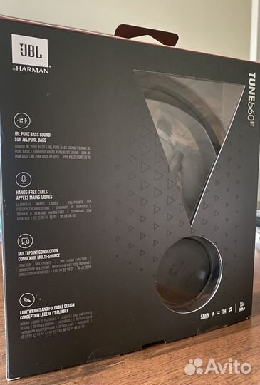 Беспроводные наушники jbl tune 560bt