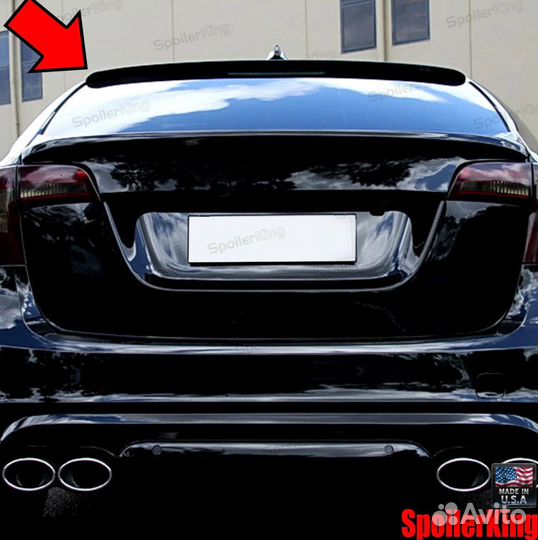 Козырек заднего стекла Volvo S60 2010