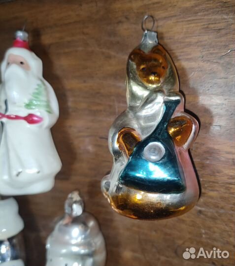 Елочные игрушки СССР фигурки