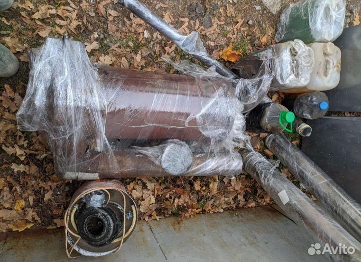 Печь котёл на отработке 25квт 3х контурная