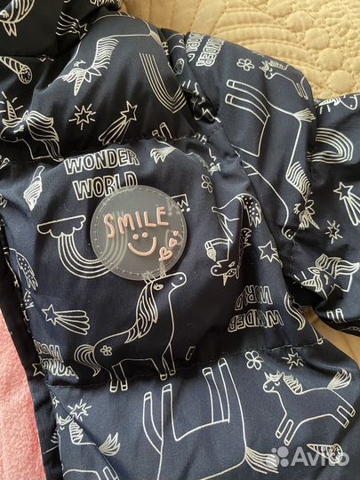 Комбинезон зимний для девочки