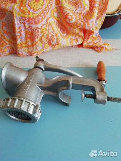 Мясорубка ручная СССР