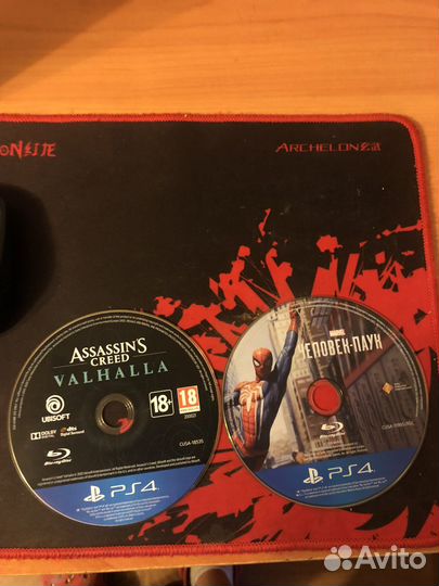 Игры ps4 Spider-man, Assassins creed Valhalla
