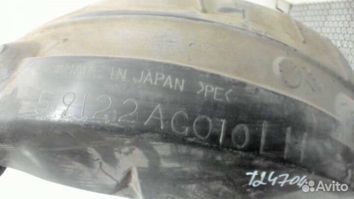 Защита арок (подкрылок) Subaru Legacy Outback (B13