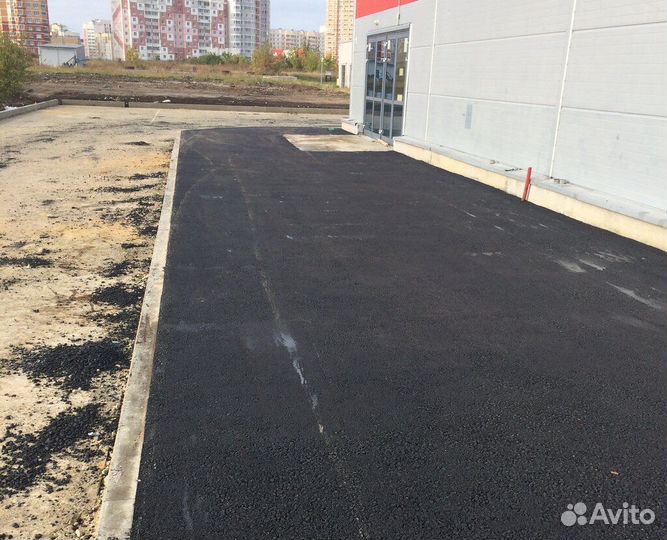 Асфальтирование, укладка асфальта