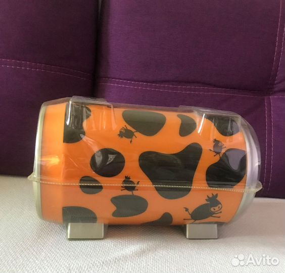 Необычный Бокс для дисков в виде банки