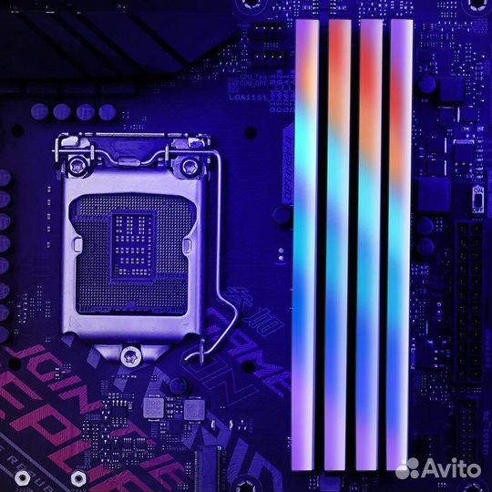 DDR4 8 GB 3200 MHz с RGB подсветкой (для пк)