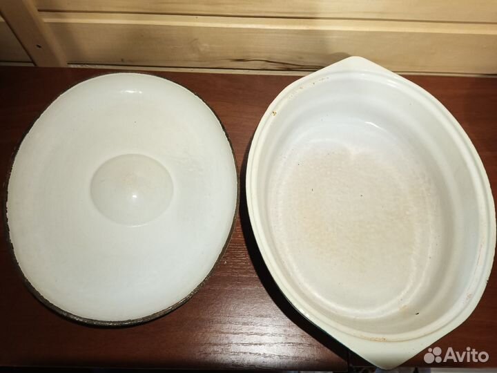 Эмалированная чугунная посуда СССР