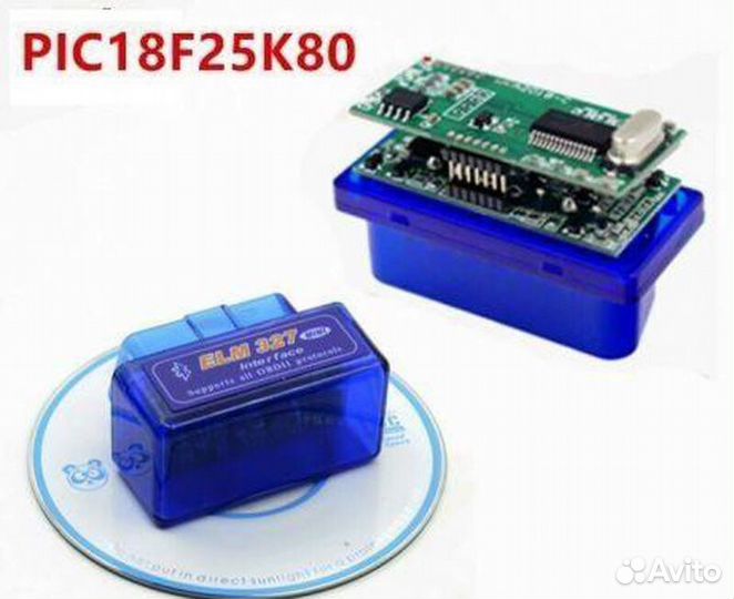 Сканер Elm327 v1.5 адаптер диагностики