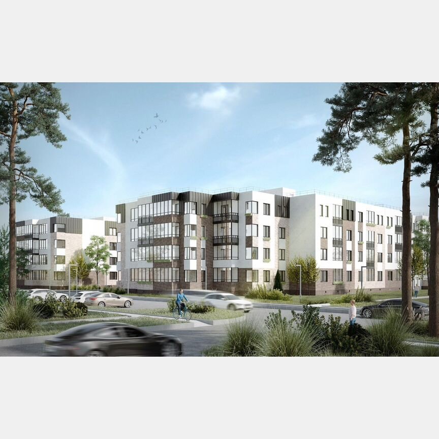 Квартира-студия, 26,3 м², 2/4 эт.