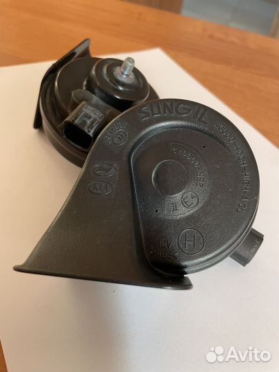 Звуковой сигнал kia, hyundai