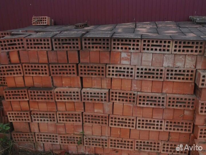 Кирпич красный облицовочный