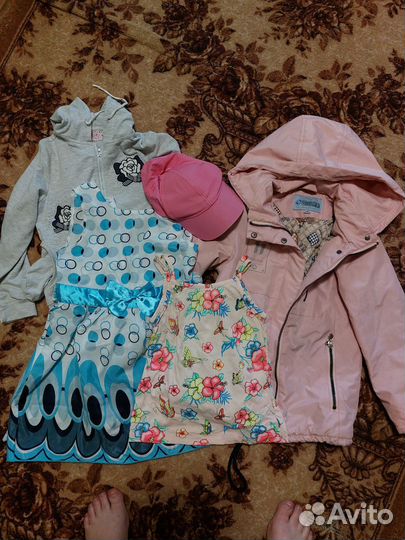 Детские вещи пакетом на девочку 98 104