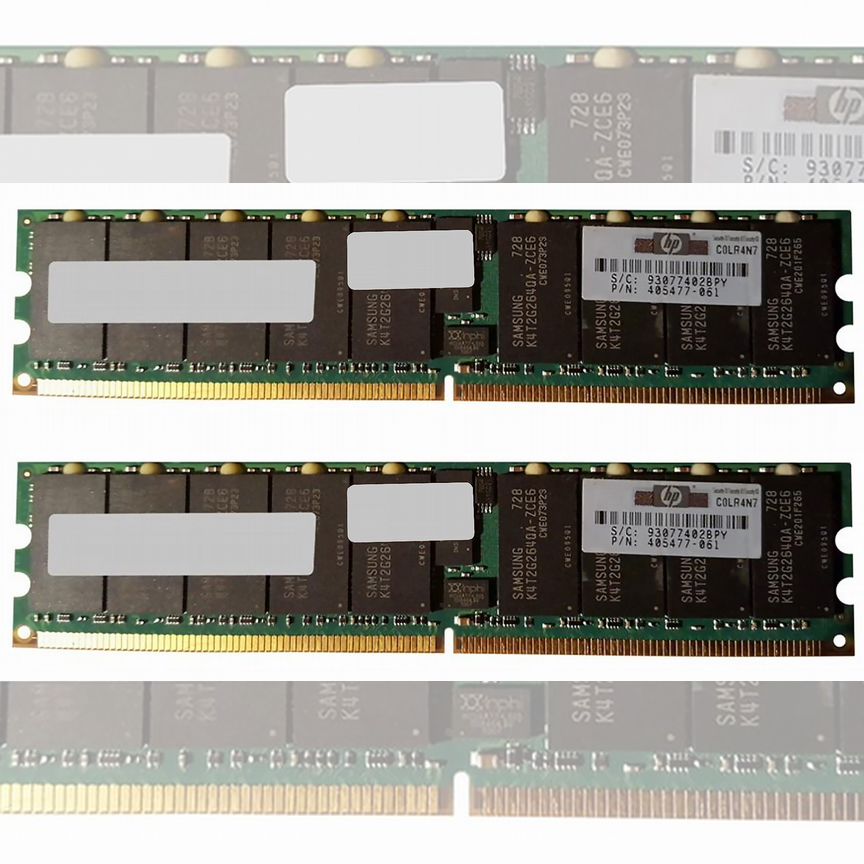 [408854-B21] Оперативная Память Hp Ddr2 8gb 408854-B21